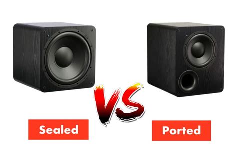 best subwoofer enclosure for metal|ported vs sealed subwoofer box.